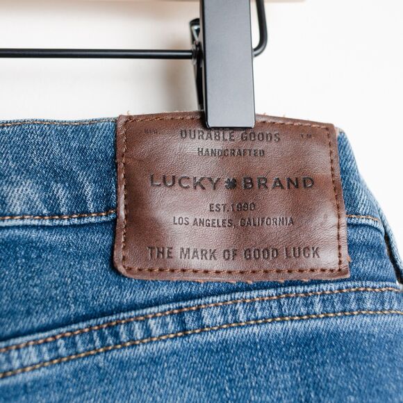 Lucky Brand Jeans Mens 36X30 Blue 363 Straight Classic Medium Wash - Picture 8 of 14